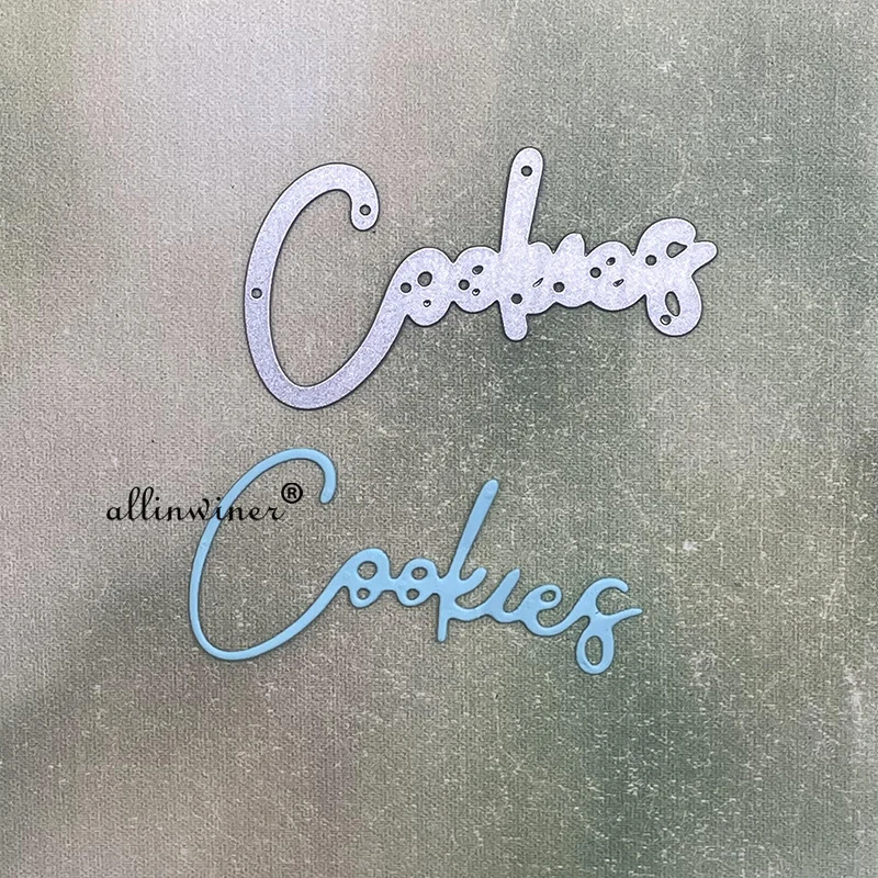 Cookies letters Metal Cutting Dies Stencils Die Cut for DIY Scrapbooking Album Paper Card Embossing
Cookies letters Metal Cutting Dies Stencils Die Cut for DIY Scrapbooking Album Paper Card Embossing