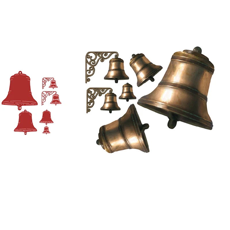 Iron Bell Metal Cutting Dies Scrapbooking Diary Decoration Stencil Embossing Template DIY Greeting Card Handmade 2021 New Arrive
Iron Bell Metal Cutting Dies Scrapbooking Diary Decoration Stencil Embossing Template DIY Greeting Card Handmade 2021 New Arrive