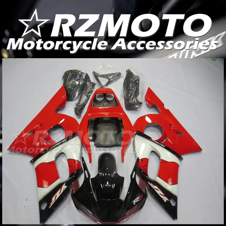 4Gifts New ABS Fairings kit for YAMAHA YZF- R6 1998 1999 2000 2001 2002 98 99 00 01 02 Bodywork set Black red
4Gifts New ABS Fairings kit for YAMAHA YZF- R6 1998 1999 2000 2001 2002 98 99 00 01 02 Bodywork set Black red