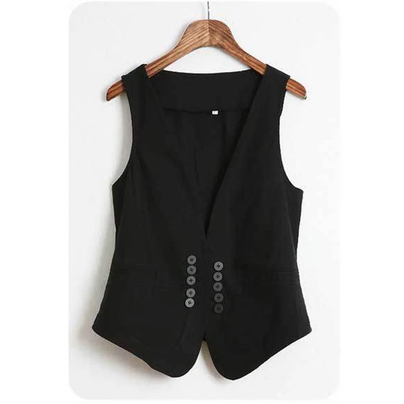 MS spring new Korean all-match slim suit vest vest / small vest vest size dress female
MS spring new Korean all-match slim suit vest vest / small vest vest size dress female