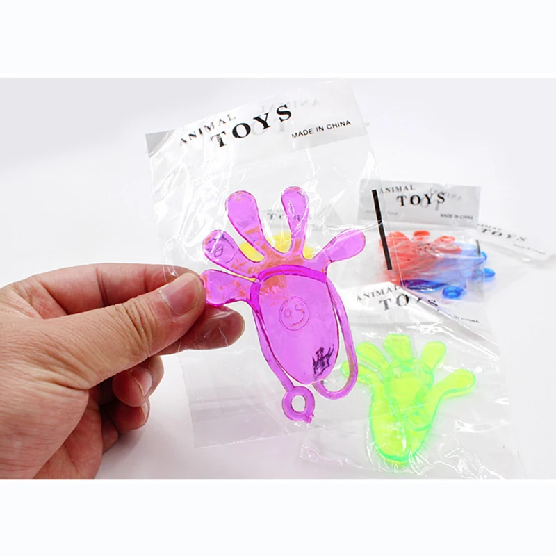 3pcs Nostalgic Toys Elastic And Flexible Sticky Palms Large Climbing Wall Palms Spoof Fun Tricky Sticky Hand Children's Toys
3pcs Nostalgic Toys Elastic And Flexible Sticky Palms Large Climbing Wall Palms Spoof Fun Tricky Sticky Hand Children's Toys