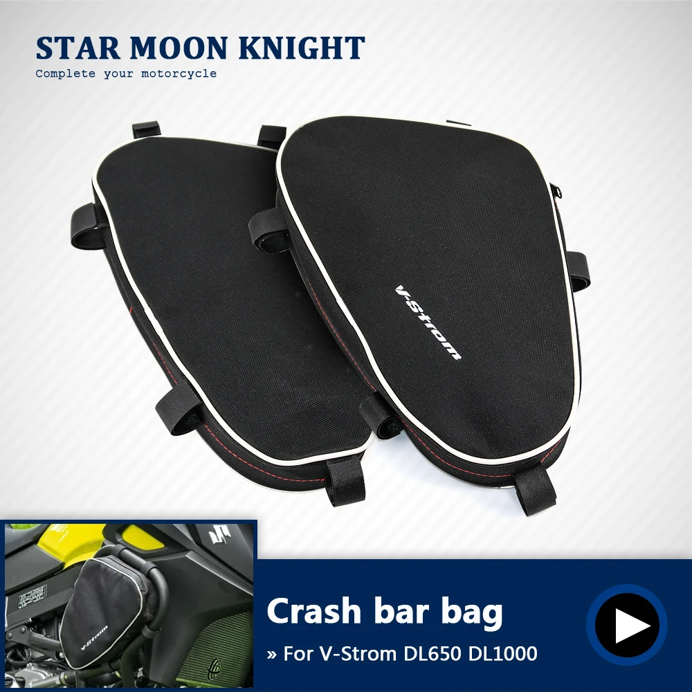 For Suzuki V-Strom DL650 DL1000 For Givi For Kappa Motorcycle Frame Crash Bars Waterproof Bag Repair Tool Placement Bag
For Suzuki V-Strom DL650 DL1000 For Givi For Kappa Motorcycle Frame Crash Bars Waterproof Bag Repair Tool Placement Bag