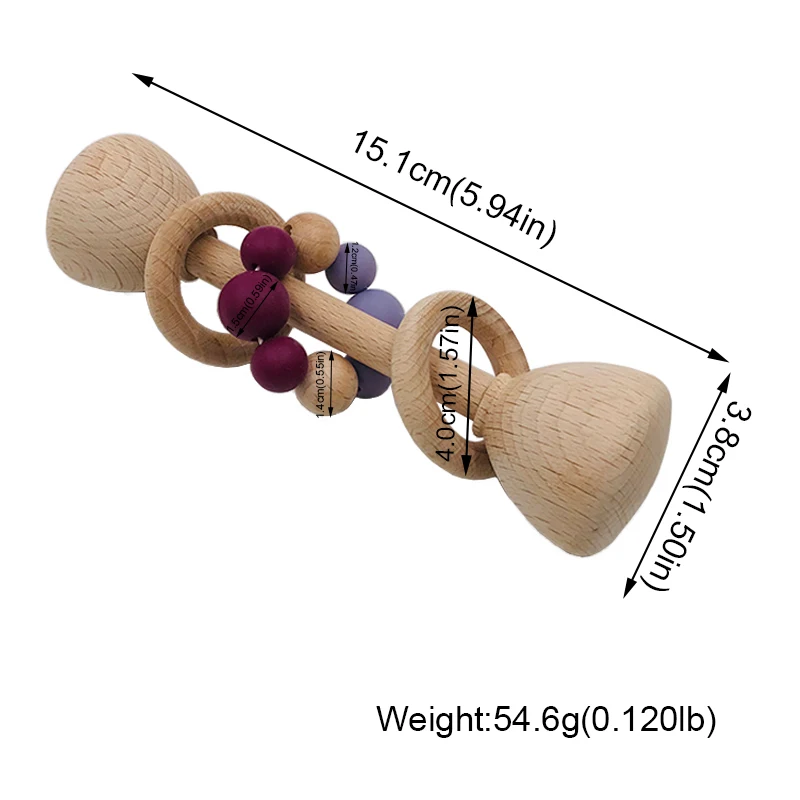 Fosmeteor Wooden Baby Toy Rattle 1pc Beech Bear Hand Teething Wooden Ring Rattles Play Gym Montessori Stroller Educational Toys
Fosmeteor Wooden Baby Toy Rattle 1pc Beech Bear Hand Teething Wooden Ring Rattles Play Gym Montessori Stroller Educational Toys