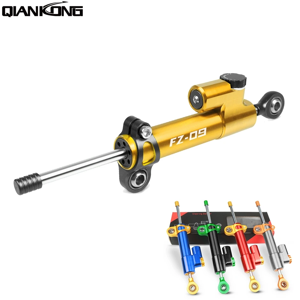 FOR Yamaha FZ09 FZ 09 Fz 09 Fz09 2014 2015 2016 2017 2018 all years Motorcycle Aluminum Steering Stabilizer Damper
FOR Yamaha FZ09 FZ 09 Fz 09 Fz09 2014 2015 2016 2017 2018 all years Motorcycle Aluminum Steering Stabilizer Damper