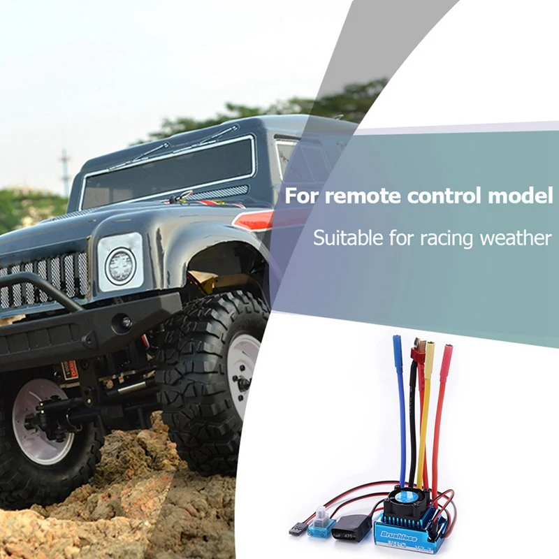 120A Brushless Esc Electric Speed Controller & 1:10 Car 120A Waterproof Brushless Esc + Program Card Combination Details
120A Brushless Esc Electric Speed Controller & 1:10 Car 120A Waterproof Brushless Esc + Program Card Combination Details