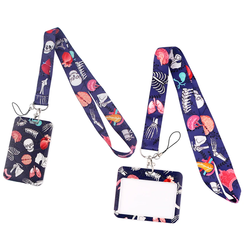ER825 Medical Human Organ Doctor Nurse Lanyard Horizontal Direction ID Card Holder Bus Card Holder Staff Card Hang Rope
ER825 Medical Human Organ Doctor Nurse Lanyard Horizontal Direction ID Card Holder Bus Card Holder Staff Card Hang Rope