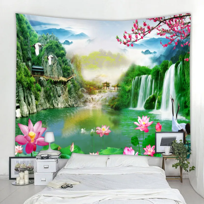 3D Landscape Waterfall Landscape Decoration Tapestry Mandala Decoration Tapestry Bohemian Decoration Tapestry Bedroom Tapestry
3D Landscape Waterfall Landscape Decoration Tapestry Mandala Decoration Tapestry Bohemian Decoration Tapestry Bedroom Tapestry