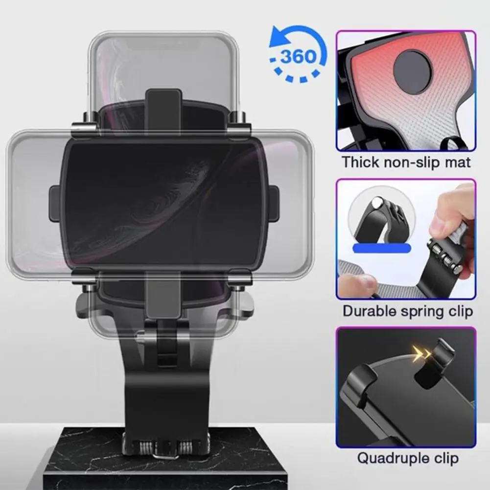 Car Phone Holder 1200 Degrees Rotating Stable Base Adjustable Universal Car Dashboard Mobile Phone Holder With Stop Sign
Car Phone Holder 1200 Degrees Rotating Stable Base Adjustable Universal Car Dashboard Mobile Phone Holder With Stop Sign