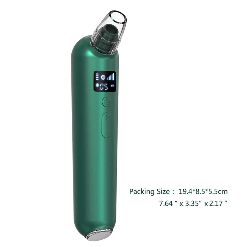 Y1UF Pore Vacuum Cleaner with Replaceable Probes Blemish Acne Comedone Extractor Kit Vibration Function Acne Comedone Cleaner
Y1UF Pore Vacuum Cleaner with Replaceable Probes Blemish Acne Comedone Extractor Kit Vibration Function Acne Comedone Cleaner