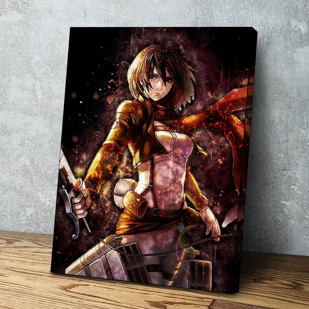 Attack On Titan Poster Wall Art Mikasa Poster Hd Prints Japan Anime Pictures Home Decoration Bedroom Bedside Background Modular
Attack On Titan Poster Wall Art Mikasa Poster Hd Prints Japan Anime Pictures Home Decoration Bedroom Bedside Background Modular