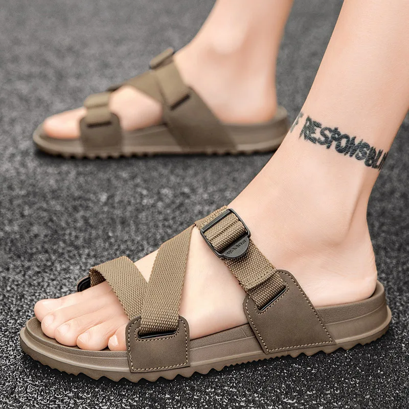Men Sandals Summer Men's Weaving Sandals Black Khaki Unisex Big Size Flats Sandals Outdoor Slippers For Men Women
Men Sandals Summer Men's Weaving Sandals Black Khaki Unisex Big Size Flats Sandals Outdoor Slippers For Men Women