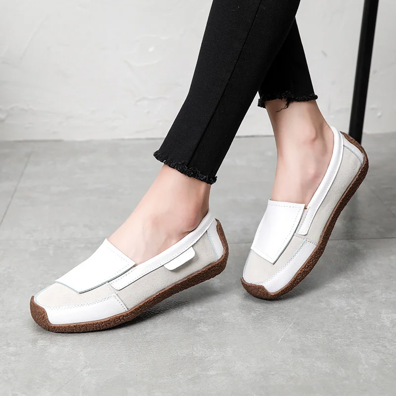 Slip on Shoes for Women Leather Loafers Women's Flats Shoes 2021 Women Casual Shoes Ladies Shoes Zapatillas Mujer
Slip on Shoes for Women Leather Loafers Women's Flats Shoes 2021 Women Casual Shoes Ladies Shoes Zapatillas Mujer