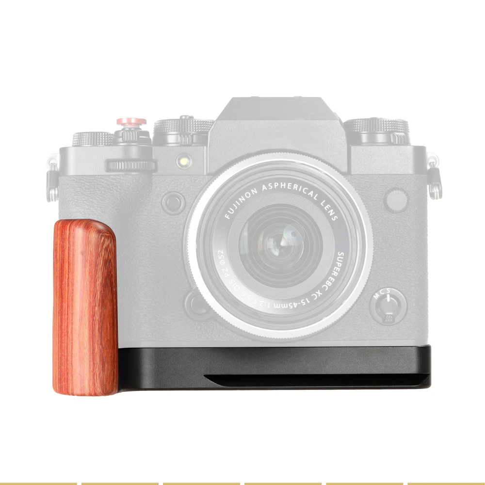 WEPOTO XT4 Grip Metal BracketQuick Release Base Padauk Wood Handle Compatible with Fuji XT4(GP-XT4R)
WEPOTO XT4 Grip Metal BracketQuick Release Base Padauk Wood Handle Compatible with Fuji XT4(GP-XT4R)