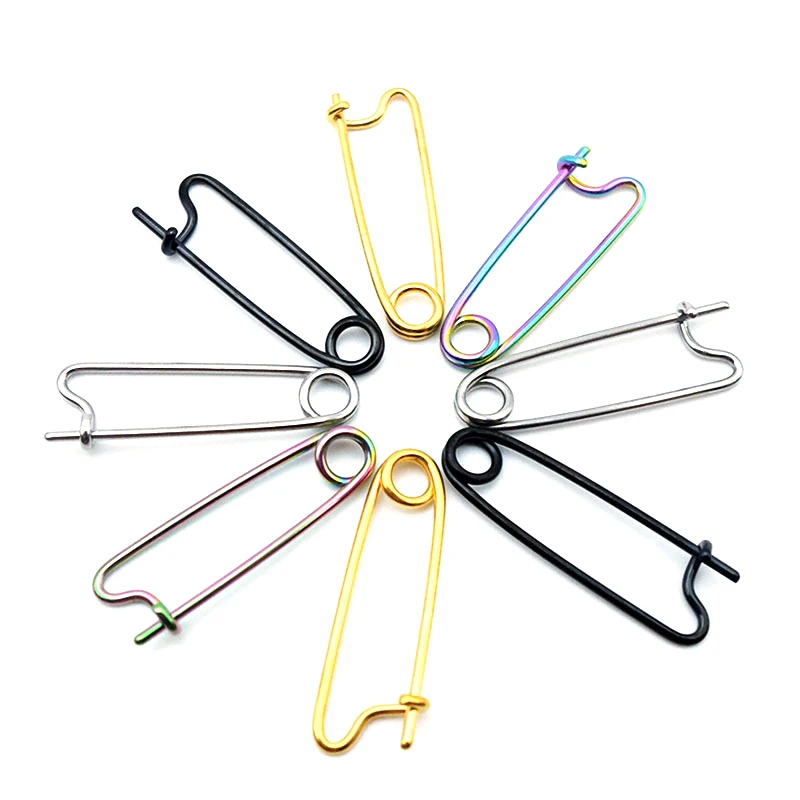 Gothic Stainless Steel Safety Pin Long Stud Earrings Ear Piercing Jewelry Gift Fake Earrings for Men Women
Gothic Stainless Steel Safety Pin Long Stud Earrings Ear Piercing Jewelry Gift Fake Earrings for Men Women