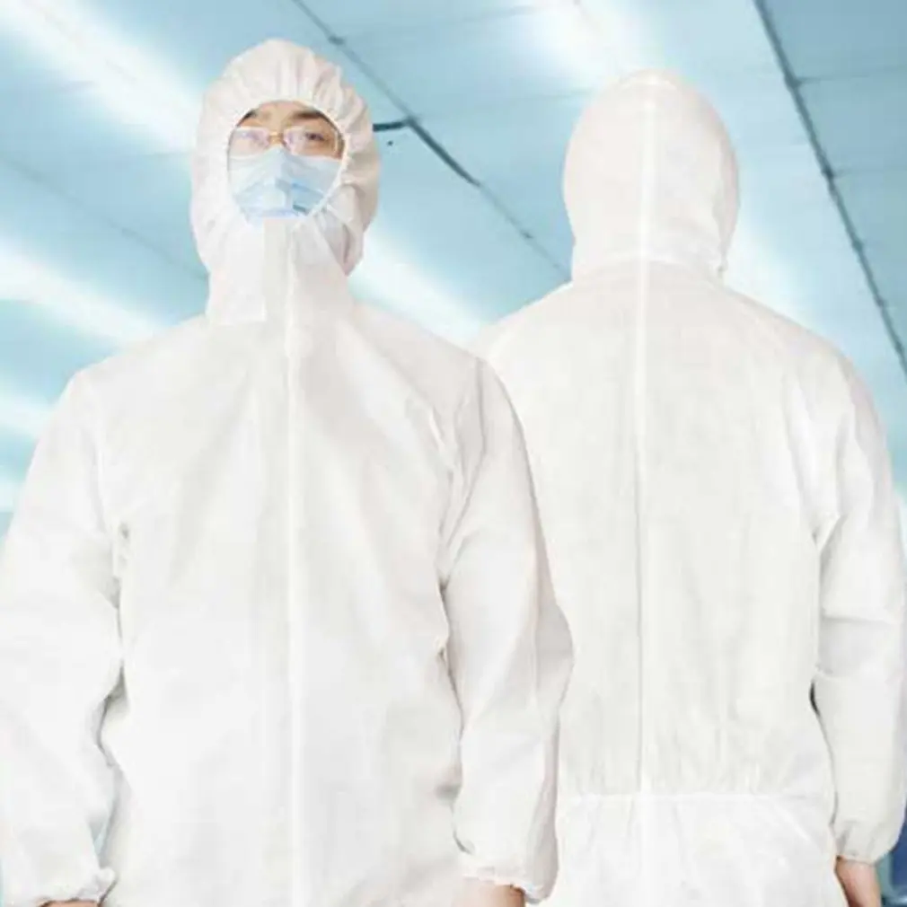 Disposable Protective Suit Protect Safety Clothing Anti Bacteria Droplet Suit practical portable
Disposable Protective Suit Protect Safety Clothing Anti Bacteria Droplet Suit practical portable