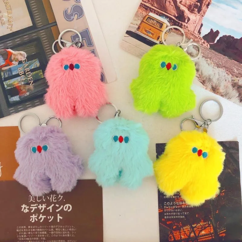 Korea Kawaii Plush Monster Ins Keychain Cartoon Powder Benben Cute Pompom Doll Toy Key Ring Women Man Bag Trinket Pendant
Korea Kawaii Plush Monster Ins Keychain Cartoon Powder Benben Cute Pompom Doll Toy Key Ring Women Man Bag Trinket Pendant