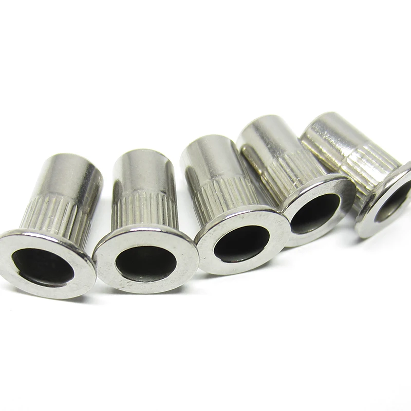 10PCS/Lot M3 M4 M5 M6 M8 M10 304 Stainless Steel Flat Head Threaded Rivet Insert Nutsert Cap Rivet Nut
10PCS/Lot M3 M4 M5 M6 M8 M10 304 Stainless Steel Flat Head Threaded Rivet Insert Nutsert Cap Rivet Nut