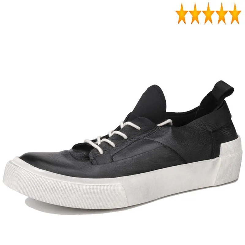 Platform Men Thick Vintage Brand Casual Hip Hop Luxury Real Cow Leather Shoes Male Lace Up Trainer Skateboard Sneakers
Platform Men Thick Vintage Brand Casual Hip Hop Luxury Real Cow Leather Shoes Male Lace Up Trainer Skateboard Sneakers