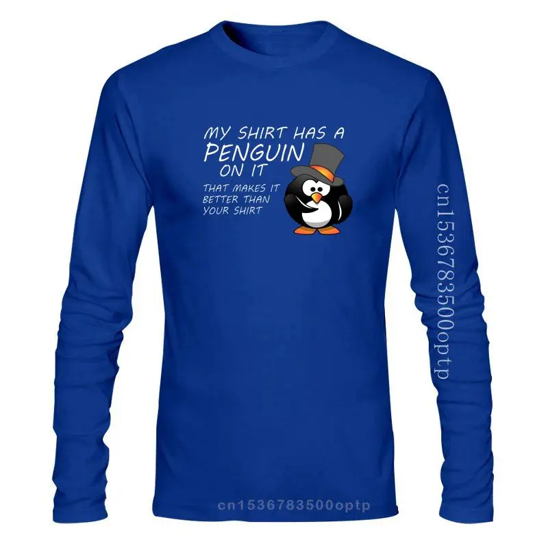 MY SHIRT HAS A PENGUIN ON IT Kids T Shirt FUNNY and T-Shirt Men'S Short Sleeve O-Neck T-Shirts Summer Stree Twear
MY SHIRT HAS A PENGUIN ON IT Kids T Shirt FUNNY and T-Shirt Men'S Short Sleeve O-Neck T-Shirts Summer Stree Twear