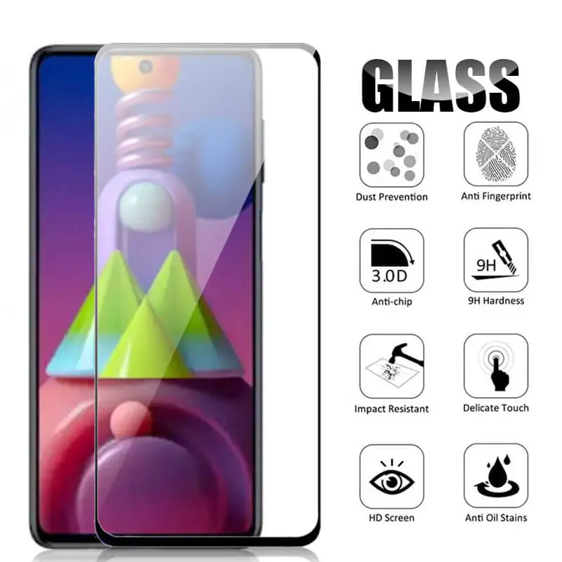 9D Samsun M51 Glass For Samsung Galaxy M51 Protective Glass 2Pcs Full Cover 3D Samsang A22 A51 A32 A52 A72 M 51 Screen Protector
9D Samsun M51 Glass For Samsung Galaxy M51 Protective Glass 2Pcs Full Cover 3D Samsang A22 A51 A32 A52 A72 M 51 Screen Protector