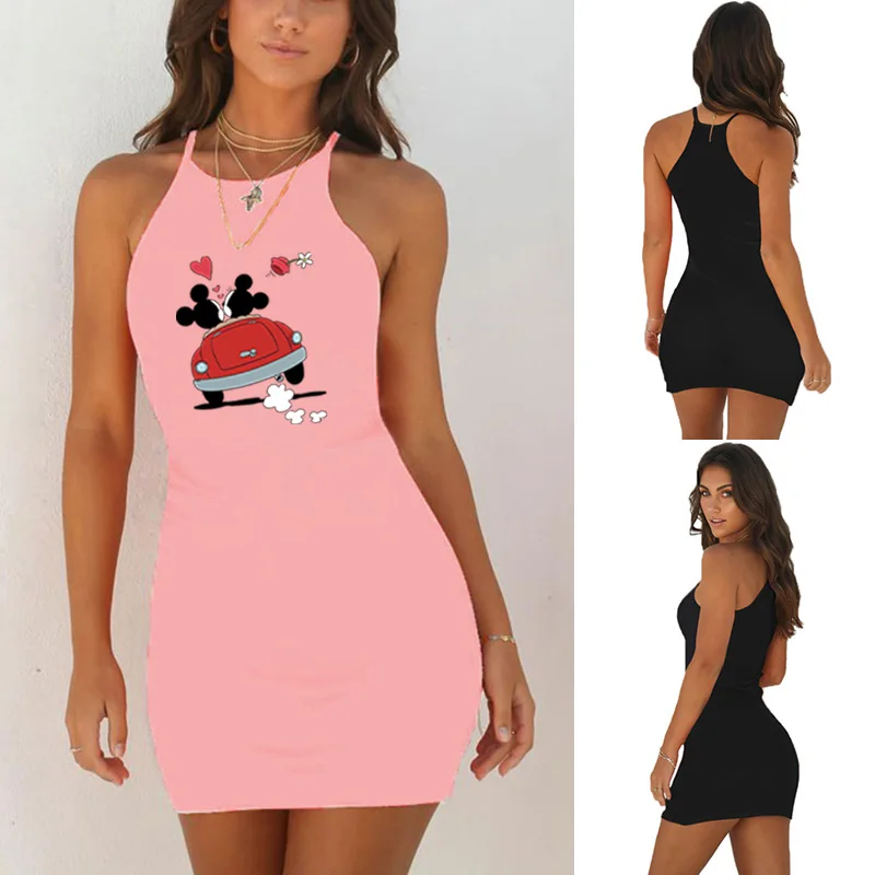 Mickey Bodycon Mini Dresses Vintage Slim Robes Printing Vest Short Dress Beach Party Sexy Dress Club Vestidos Casual Robe 2021
Mickey Bodycon Mini Dresses Vintage Slim Robes Printing Vest Short Dress Beach Party Sexy Dress Club Vestidos Casual Robe 2021
