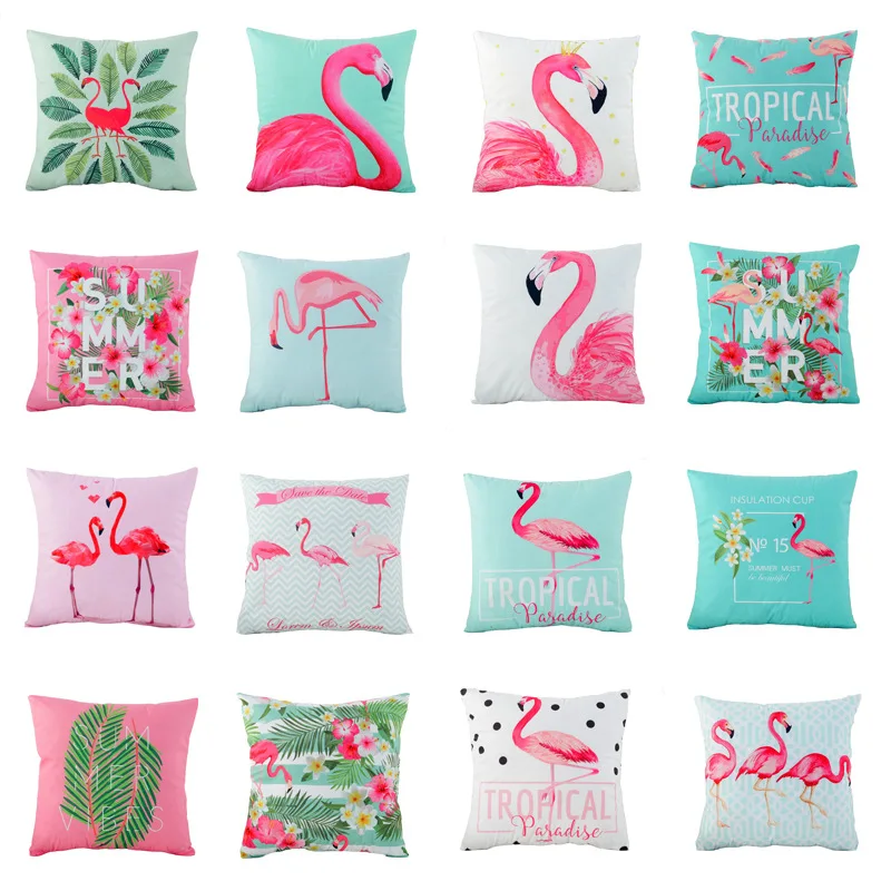 45*45cm Summer Tropical Plants Flamingo Decorative Pillowcase Green Leaves Throw Pillow Case Flamingo Pillow Cover kussensloop
45*45cm Summer Tropical Plants Flamingo Decorative Pillowcase Green Leaves Throw Pillow Case Flamingo Pillow Cover kussensloop
