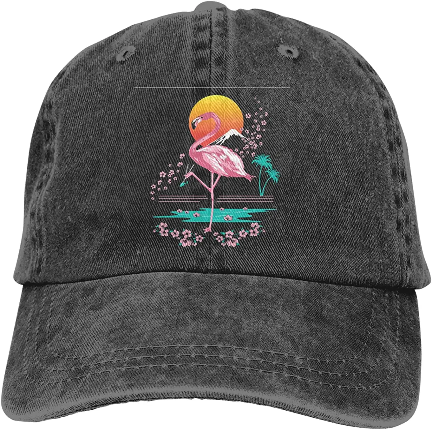 Cute Flamingo Unisex Baseball Cowboy Hat Retro Sports Cowboy Hat Adjustable Adult Hat Black
Cute Flamingo Unisex Baseball Cowboy Hat Retro Sports Cowboy Hat Adjustable Adult Hat Black