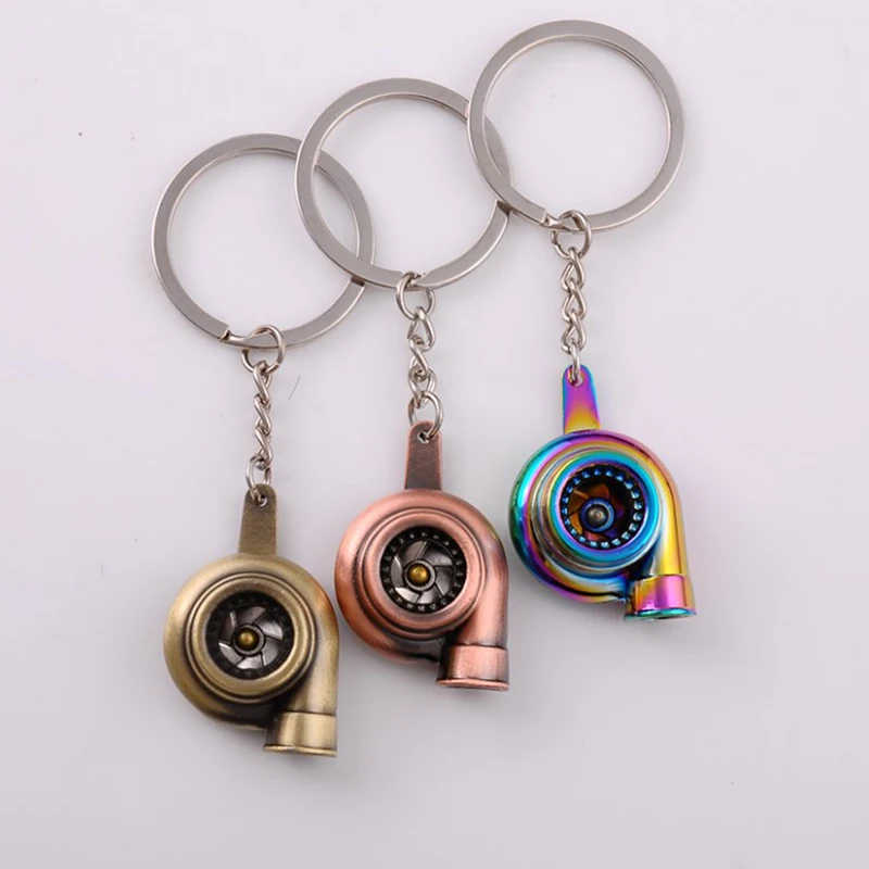 1PC Mini Turbo Turbocharger Keychain Spinning Turbine Key Chain Ring Keyring Keyfob Car Keyring Car Interior Accessories
1PC Mini Turbo Turbocharger Keychain Spinning Turbine Key Chain Ring Keyring Keyfob Car Keyring Car Interior Accessories