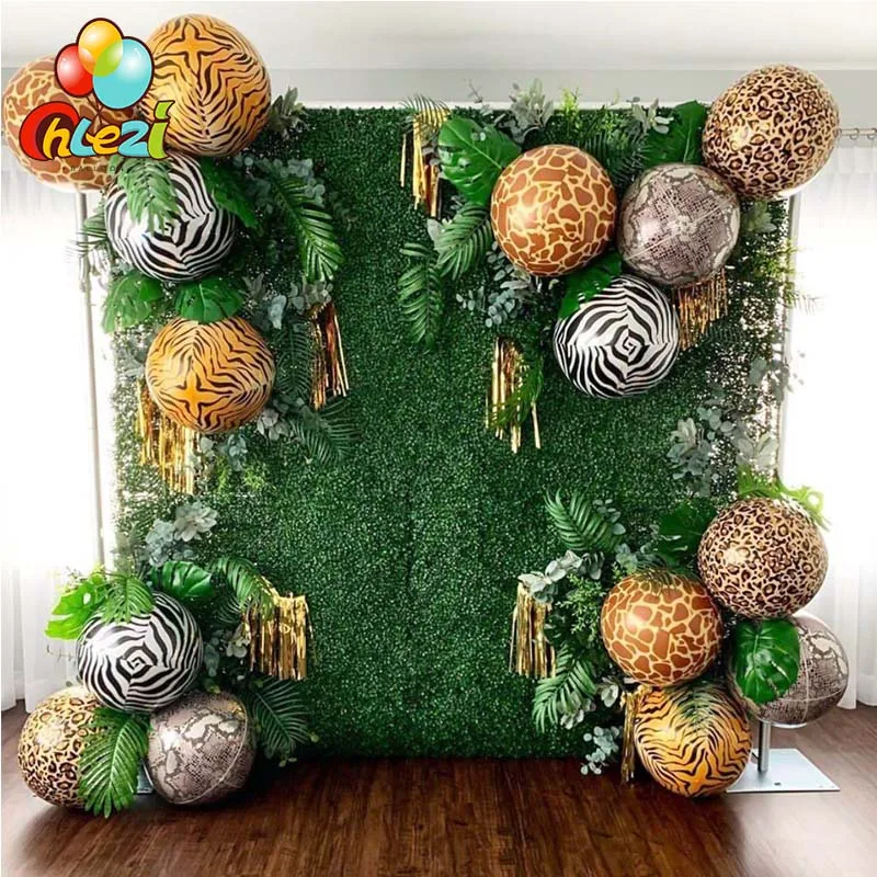 1pcs 4D Round Animal Pattern Balloon Wedding Globos 22 Inch Tiger Zebra Leopard Giraffe Baby Shower Ballons Party Decorations
1pcs 4D Round Animal Pattern Balloon Wedding Globos 22 Inch Tiger Zebra Leopard Giraffe Baby Shower Ballons Party Decorations