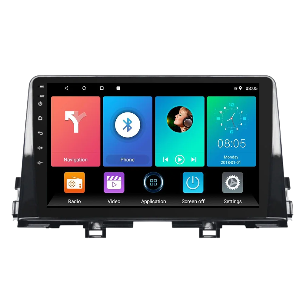 Car Radio Multimedia Navigation Stereo Head Unit for Kia Morning Picanto 2016-2019 Android 2 Din Car Stereo GPS WIFI BT FM
Car Radio Multimedia Navigation Stereo Head Unit for Kia Morning Picanto 2016-2019 Android 2 Din Car Stereo GPS WIFI BT FM