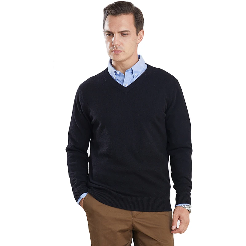 2021 Basic Sweaters Men's 30% Cashmere Knitted Sweater Wool V-neck Solid Color Male Pullovers Flat-knit Autumn Winter Must Buy
2021 Basic Sweaters Men's 30% Cashmere Knitted Sweater Wool V-neck Solid Color Male Pullovers Flat-knit Autumn Winter Must Buy