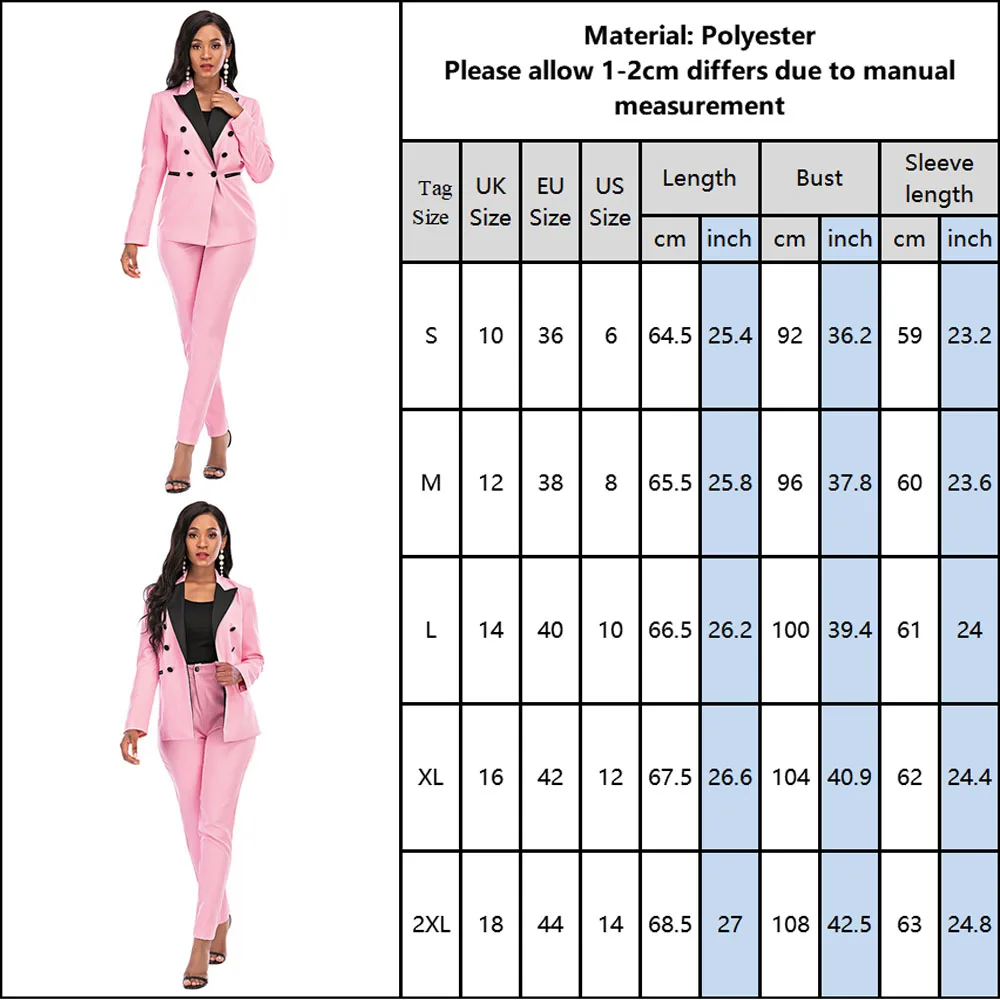 Winter Two Piece Set Women Business Blazer Single Breasted Blazer And Pencil Pant Elegant Office Ladies Blazer Suits Clothes D25
Winter Two Piece Set Women Business Blazer Single Breasted Blazer And Pencil Pant Elegant Office Ladies Blazer Suits Clothes D25