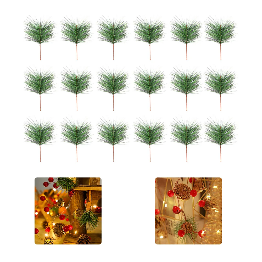 30/60Pcs Christmas Artificial Pine Branches Decoration Fake Green Plants For Party DIY Wreath Christmas Tree Theme Decorations
30/60Pcs Christmas Artificial Pine Branches Decoration Fake Green Plants For Party DIY Wreath Christmas Tree Theme Decorations