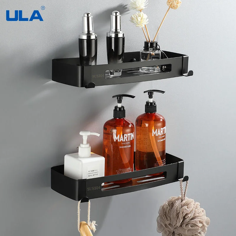 ULA Stainless Steel Bathroom Corner Shelf Shower Shampoo Soap Cosmetic Shelves Black Silver Bath Accessories Rack Organizer
ULA Stainless Steel Bathroom Corner Shelf Shower Shampoo Soap Cosmetic Shelves Black Silver Bath Accessories Rack Organizer