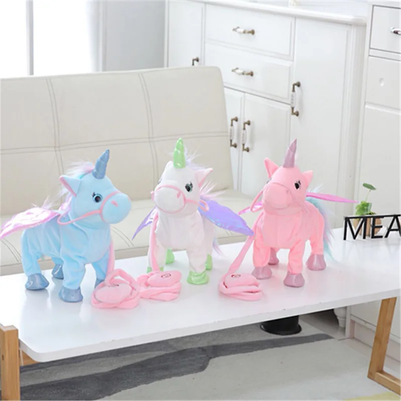 35cm Electric Walking Unicorn Plush Funny Toy Talking Toy Unicorn Singing Music Stuffed Toy for Children Kids Gift
35cm Electric Walking Unicorn Plush Funny Toy Talking Toy Unicorn Singing Music Stuffed Toy for Children Kids Gift