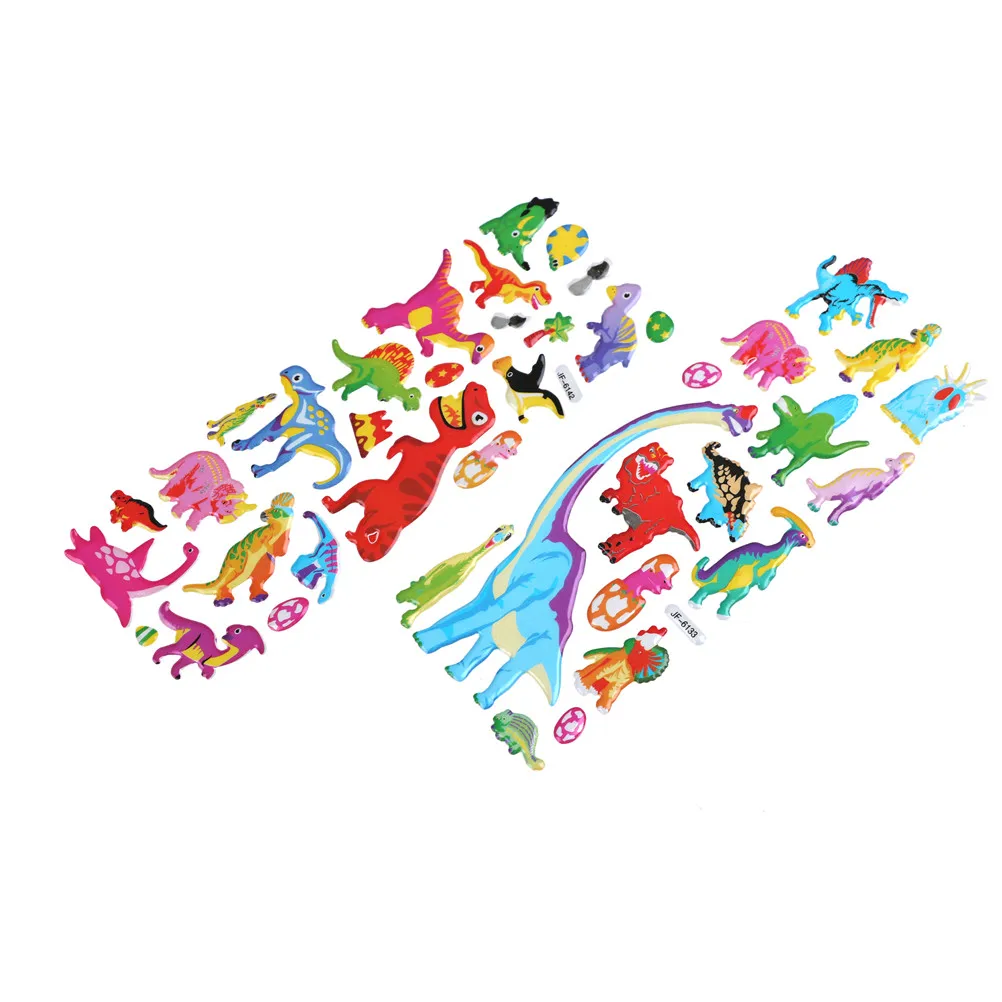 5 Sheets Star Cartoon Dinosaur Jurassic Animal Stickers Kids Toys Bubble Stickers Educational Toys For Baby Boy Girl PVC Sticker
5 Sheets Star Cartoon Dinosaur Jurassic Animal Stickers Kids Toys Bubble Stickers Educational Toys For Baby Boy Girl PVC Sticker