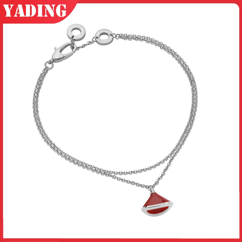 High quality Original 925 sterling silver ceramic bracelet for women with rose gold classic couple jewelry wedding gift
High quality Original 925 sterling silver ceramic bracelet for women with rose gold classic couple jewelry wedding gift