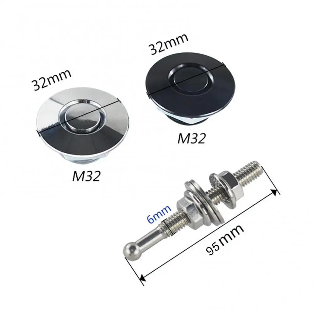 Universal 32mm Aluminum Car Quick Push Button Billet Hood Pin Lock Set Automobiles Security Protection
Universal 32mm Aluminum Car Quick Push Button Billet Hood Pin Lock Set Automobiles Security Protection