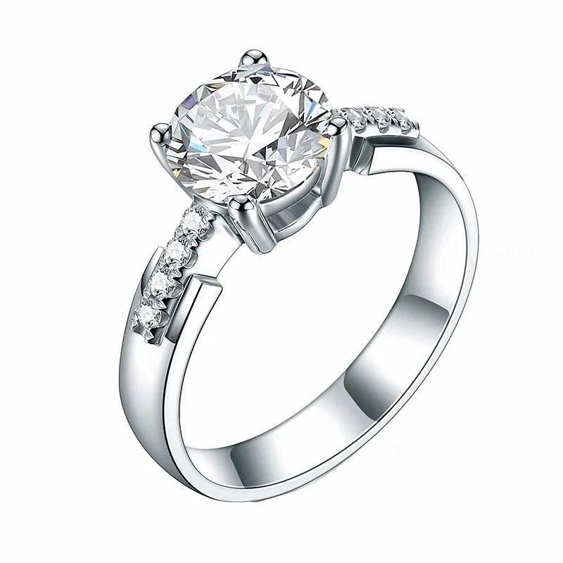 HOYON S925 Sterling SILVER color 2 Carats zircon Jewelry Ring for Women Fine Jewelry Anillos De Gemstone Joyas
HOYON S925 Sterling SILVER color 2 Carats zircon Jewelry Ring for Women Fine Jewelry Anillos De Gemstone Joyas