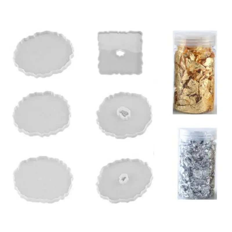 1 Set Crystal Epoxy Resin Mold Coaster Casting Silicone Mould DIY Crafts Making Tool
1 Set Crystal Epoxy Resin Mold Coaster Casting Silicone Mould DIY Crafts Making Tool