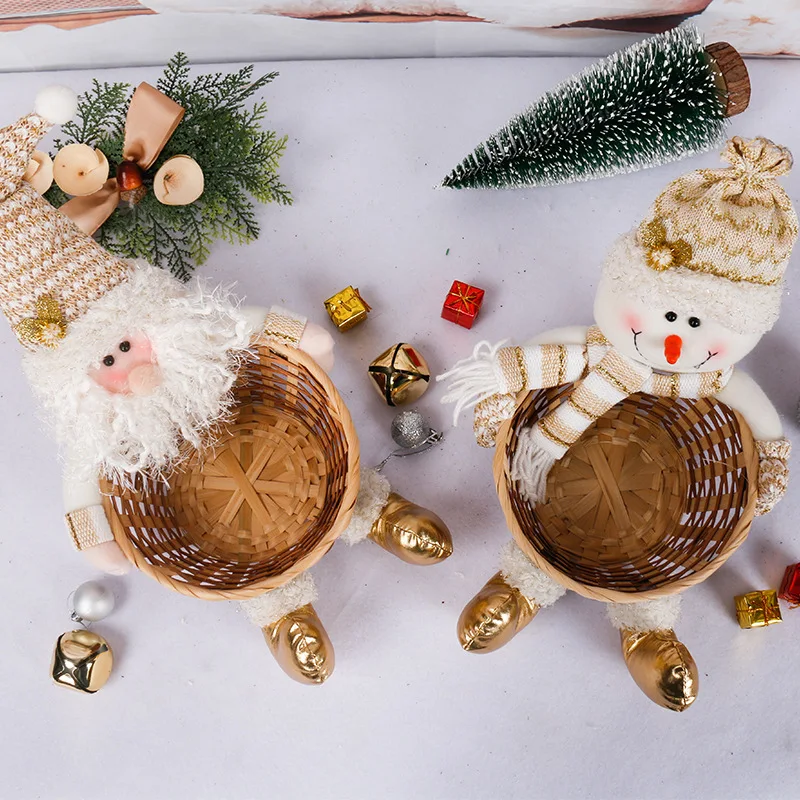 2021 New Merry Christmas Candy Storage Basket Decorations Santa Claus Storage Baskets Candy Storage Basket XMAS Gift Bag 
2021 New Merry Christmas Candy Storage Basket Decorations Santa Claus Storage Baskets Candy Storage Basket XMAS Gift Bag
