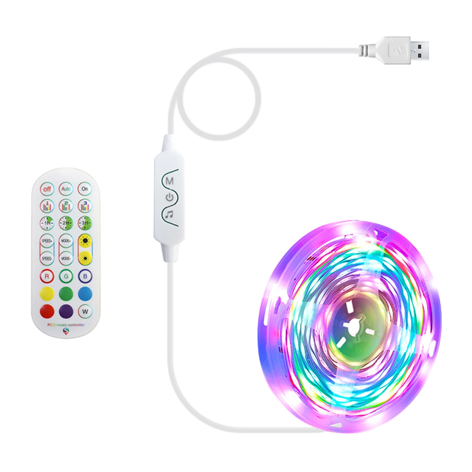 10M Home Decor Color Changing RGB Flexible Easy Install Music Controller -compatible SMD 5050 LED Strip Light DIY Party
10M Home Decor Color Changing RGB Flexible Easy Install Music Controller -compatible SMD 5050 LED Strip Light DIY Party