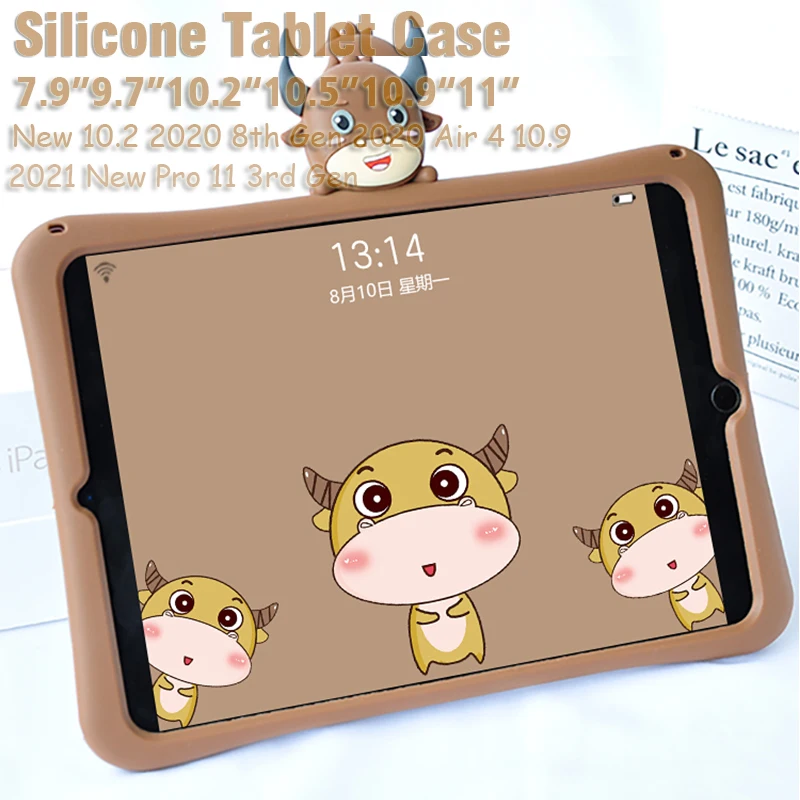 Cute Cartoon Cover for IPad 9.7 2018 2017 Pro 9.7 10.2 8th 7th Air 1 2 Case for Mini 12345 Silicon PC Stand Handle Funda
Cute Cartoon Cover for IPad 9.7 2018 2017 Pro 9.7 10.2 8th 7th Air 1 2 Case for Mini 12345 Silicon PC Stand Handle Funda