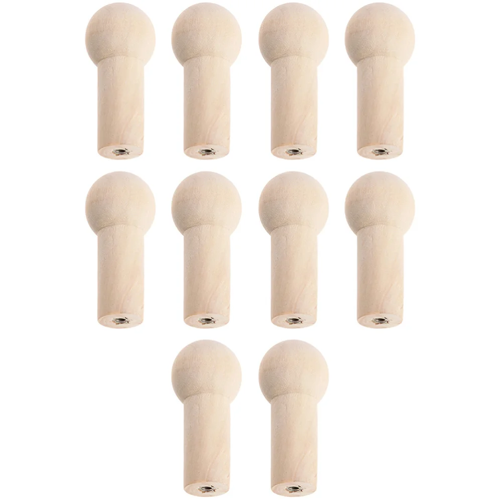 10pcs Wooden Pegs Simple Doll Pegs with Screw Nut Hook Hanger Accessories Wooden Pegs Doll Accessories
10pcs Wooden Pegs Simple Doll Pegs with Screw Nut Hook Hanger Accessories Wooden Pegs Doll Accessories
