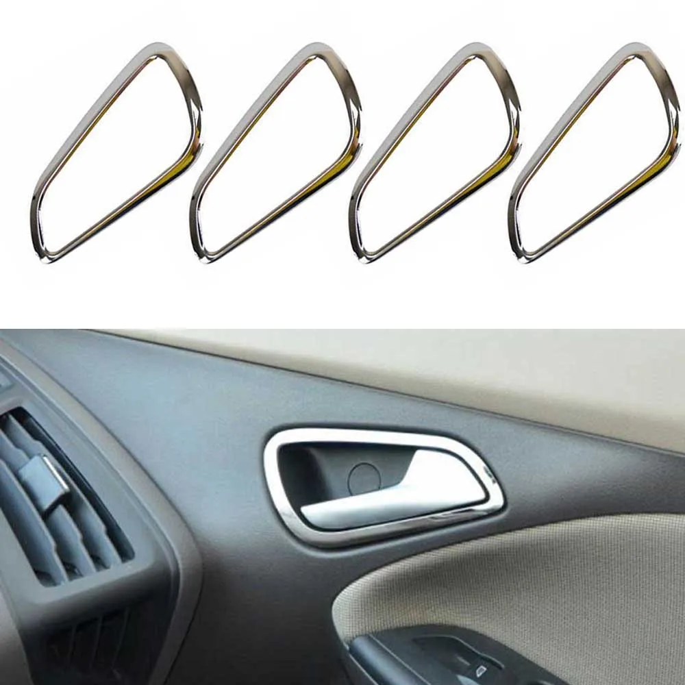 For Ford Focus Mk3 12-14 Chrome Interior Inner Door Handle Bowl Cover Trim Catch Frame Molding Garnish Surround Matte
For Ford Focus Mk3 12-14 Chrome Interior Inner Door Handle Bowl Cover Trim Catch Frame Molding Garnish Surround Matte
