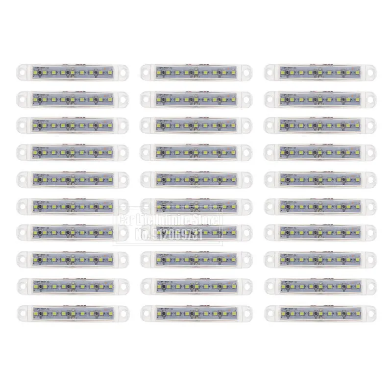 30x 24V 9LED White+Amber+Red+Green+Blue Waterproof Lights Side Marker Light Tail indicator Parking lamps Bus/Truck/Trailer/Truck
30x 24V 9LED White+Amber+Red+Green+Blue Waterproof Lights Side Marker Light Tail indicator Parking lamps Bus/Truck/Trailer/Truck