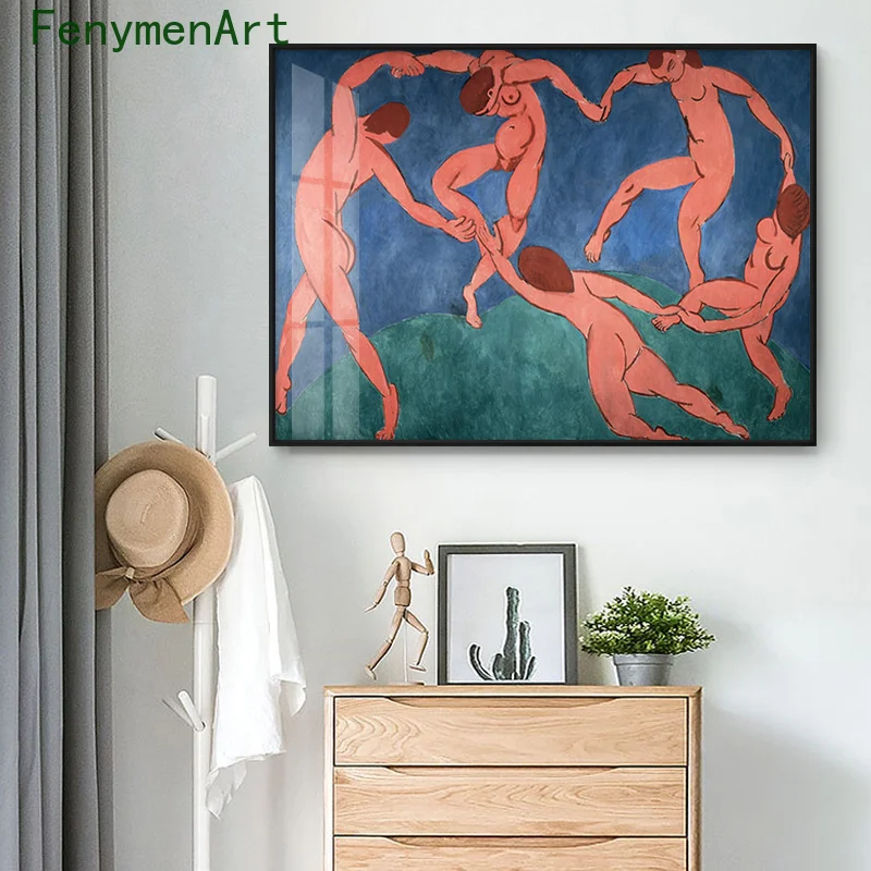 Matisse Dance Posters HD Print Fauvism Classic Oil Painting on Canvas Classic Art Pictures Living Room Bedroom Wall Decor
Matisse Dance Posters HD Print Fauvism Classic Oil Painting on Canvas Classic Art Pictures Living Room Bedroom Wall Decor