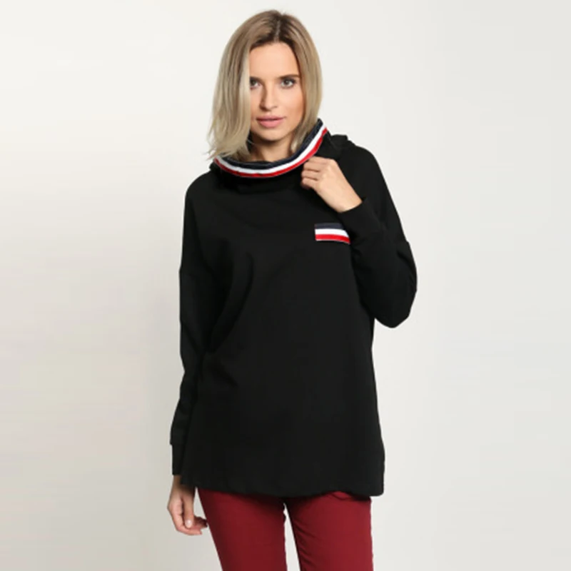New Fall Spring Women Fashion Solid Stripe Hooded Slim Casual Full Sweatshirts Female Loose Tops Sports Outfit Clothes Autumn
New Fall Spring Women Fashion Solid Stripe Hooded Slim Casual Full Sweatshirts Female Loose Tops Sports Outfit Clothes Autumn