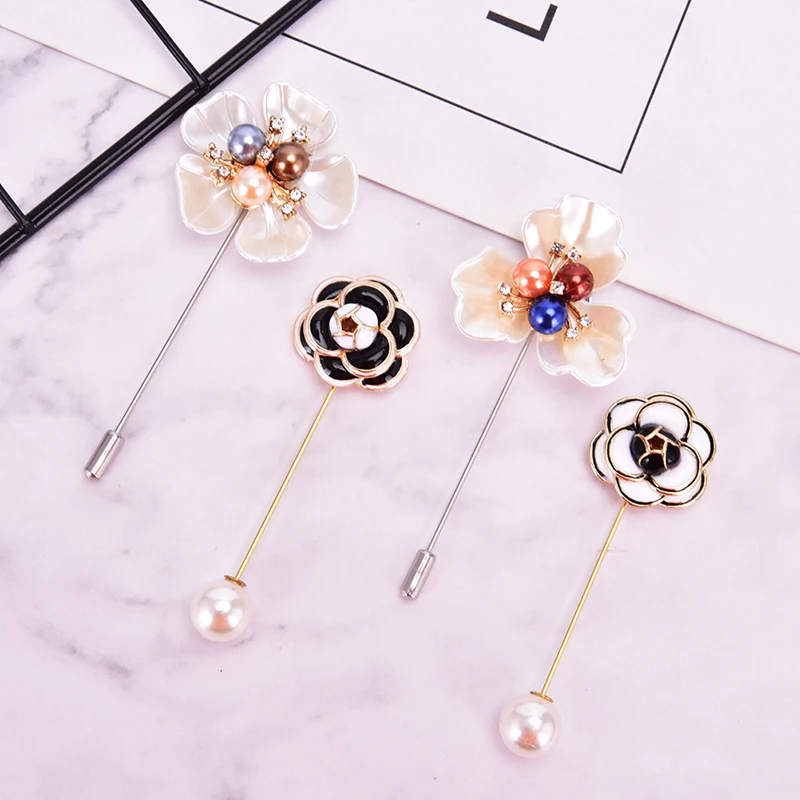 Fashion Sweater Brooch Rose Flower Corsage Camellia Long Needle Pin For Women Shawl Shirt Collar Accessories
Fashion Sweater Brooch Rose Flower Corsage Camellia Long Needle Pin For Women Shawl Shirt Collar Accessories