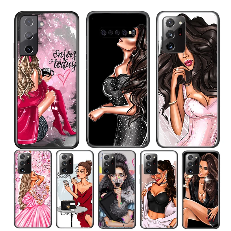 Fashion Girl Baby For Samsung Galaxy S21 S20 FE Ultra S10 S10E Lite 5G S9 S8 S7 S6 Edge Plus Phone Case
Fashion Girl Baby For Samsung Galaxy S21 S20 FE Ultra S10 S10E Lite 5G S9 S8 S7 S6 Edge Plus Phone Case
